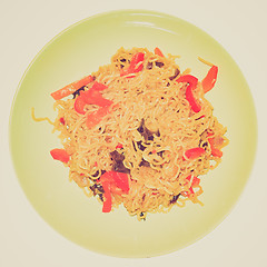 Image showing Retro look Noodles