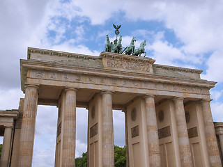 Image showing Brandenburger Tor Berlin