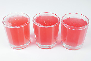 Image showing Pink grapefruit saft