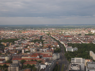 Image showing Berlin aerial view