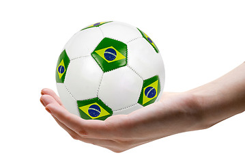 Image showing football soccer ball