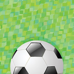 Image showing football background