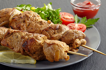 Image showing Pork barbecue