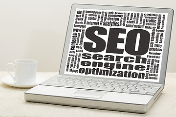 Image showing search engine optimization - SEO