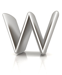 Image showing 3D metall letter 