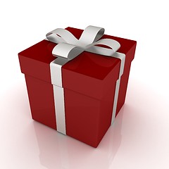 Image showing Bright christmas gift