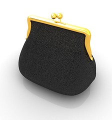 Image showing Leather purse