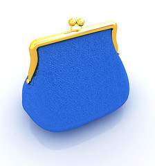 Image showing Leather purse