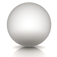 Image showing Metallic sphere 