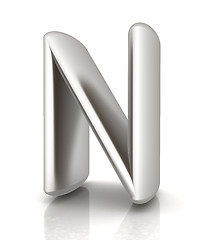 Image showing 3D metall letter 