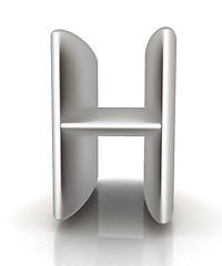 Image showing 3D metall letter 