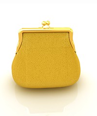 Image showing Leather purse