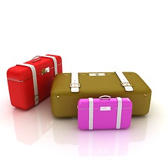 Image showing Traveler's suitcases