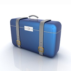 Image showing traveler's suitcase 