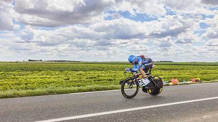 Image showing The Cyclist Christian Vande Velde