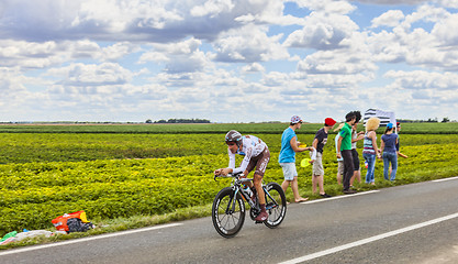 Image showing The Cyclist Sebastien Minard