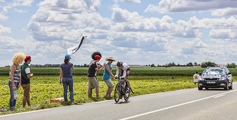 Image showing Tour de France Action