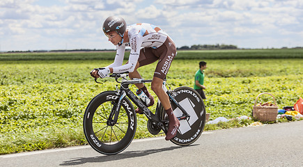 Image showing The Cyclist Mickael Cherel