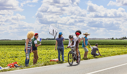 Image showing Tour de France Action