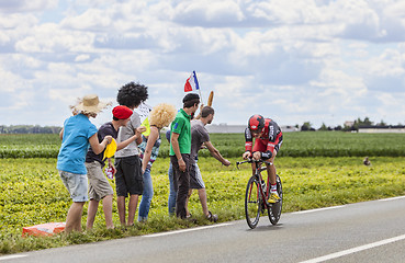 Image showing Tour de France Action