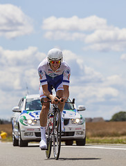 Image showing The Cyclist Guillaume Levarlet