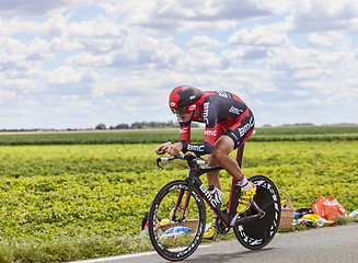 Image showing The Cyclist Marcus Burghardt 