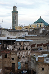 Image showing Dyeing in Fes