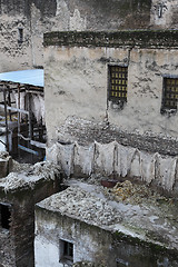 Image showing Dyeing in Fes