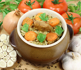 Image showing Rice pilaf 