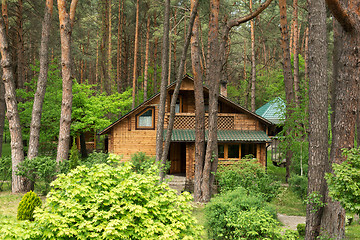 Image showing Wooden house