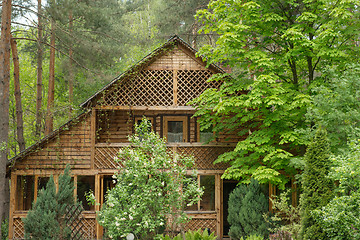 Image showing Wooden house