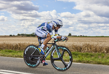 Image showing The Cyclist Marco Marcato