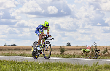 Image showing The Cyclist Dominik Nerz