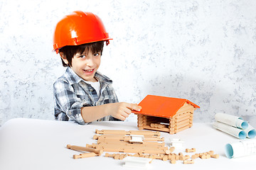 Image showing young builder