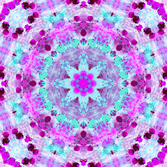 Image showing Bright abstract pattern