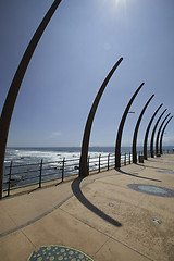 Image showing Umhlanga Rocks Pier