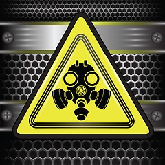 Image showing gas mask sign