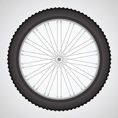 Image showing bike wheel