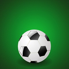 Image showing ball on a green background