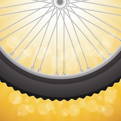 Image showing bicycle wheel