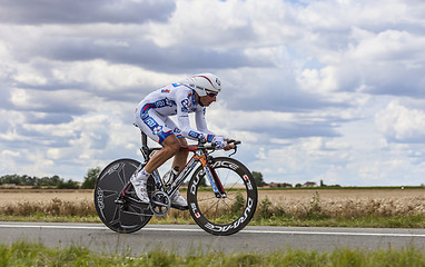 Image showing The Cyclist Pierrick Fedrigo