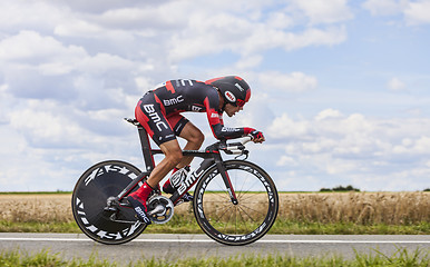 Image showing The Cyclist Amael Moinard