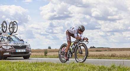 Image showing The Cyclist Jean-Christophe Peraud