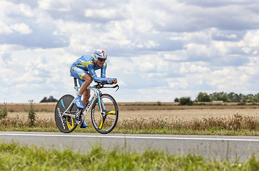 Image showing The Cyclist Andrij Grivko