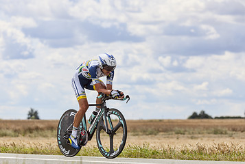 Image showing The Cyclist Rafael Valls Ferri