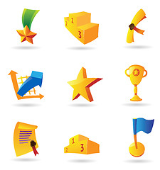 Image showing Icons for awards