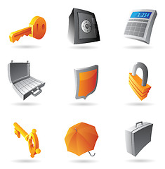 Image showing Icons for banking