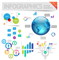 Image showing Infographic design elements