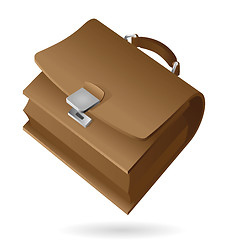 Image showing Isometric icon of brief-case