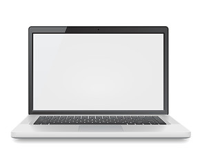 Image showing Vector laptop